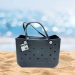 Bolsa De Praia Pequena Preto Academia, Piscina, Clube - Imagem 5