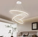 Lustre Pendente 3 Arcos Branco - Imagem 8