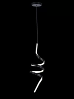 Luminária Pendente Espiral 18W LED Preto - Imagem 5