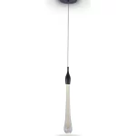 Luminária Pendente Gota LED Preto