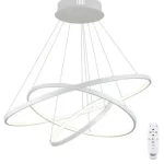 Lustre Pendente 3 Arcos Branco