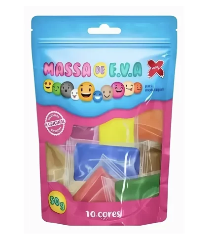 Massa De Eva 50g 10 Cores Make+