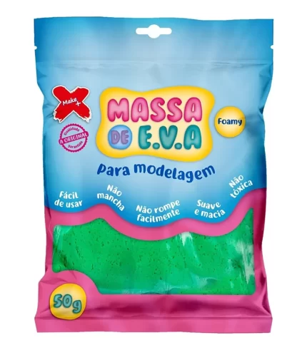 MASSA EVA 50G Verde Escuro