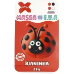 Massa EVA Joaninha 4 cores 28g