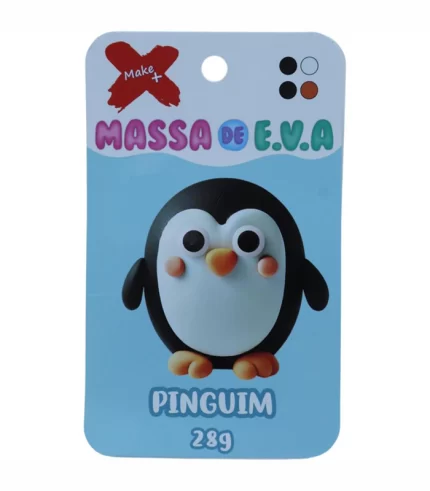 Massa EVA Pinguim 4 cores 28g
