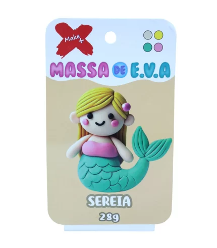 Massa EVA Sereia 4 cores 28g